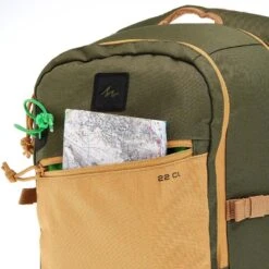 Quechua Sac à Dos E 22 CL Vert/beige, 22 Litres -Nabaiji sac a dos e 22 cl vertbeige 22 litres 6