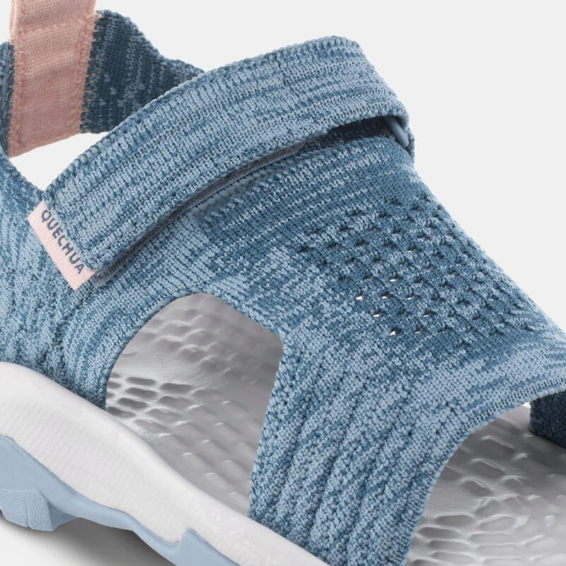 Quechua Sandales De Randonnée MH120 Bleu Gris - Enfant - 28 AU 39 5 Quechua Sandales De Randonnée MH120 Bleu Gris - Enfant - 28 AU 39 – Image 5