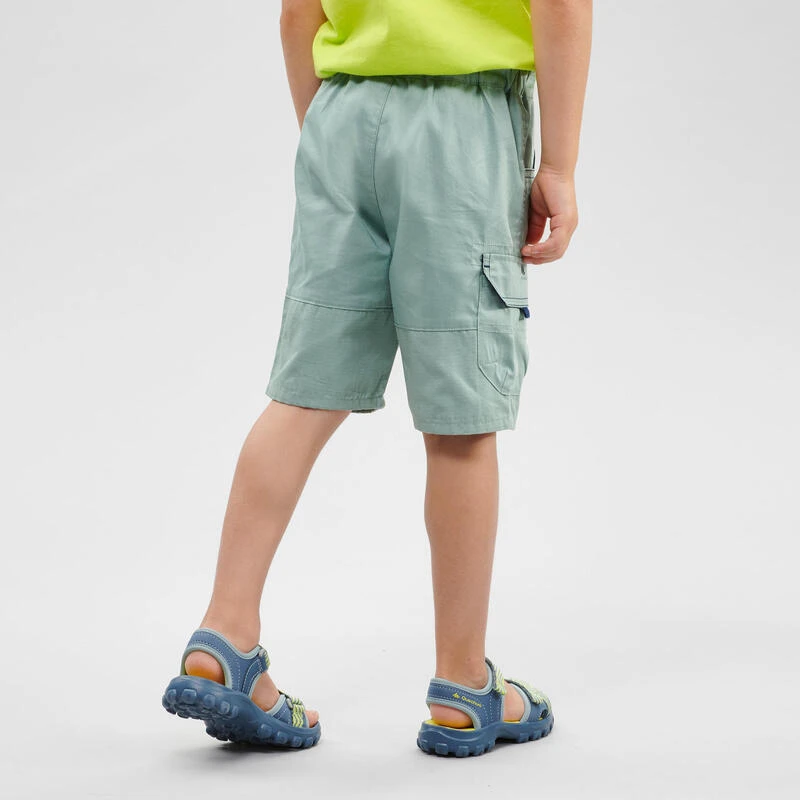 Quechua Short De Randonnée - MH500 KID Vert - Enfant 2-6 ANS 3 Quechua Short De Randonnée - MH500 KID Vert - Enfant 2-6 ANS – Image 3
