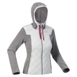 Quechua Sweat à Capuche De Randonnée - NH100 Hybrid - Femme 11 Quechua Sweat à Capuche De Randonnée - NH100 Hybrid - Femme -Nabaiji sweat a capuche de randonnee nh100 hybrid femme 4