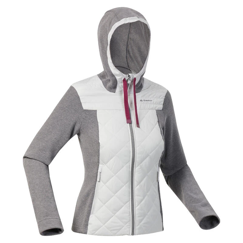 Quechua Sweat à Capuche De Randonnée - NH100 Hybrid - Femme 5 Quechua Sweat à Capuche De Randonnée - NH100 Hybrid - Femme – Image 5