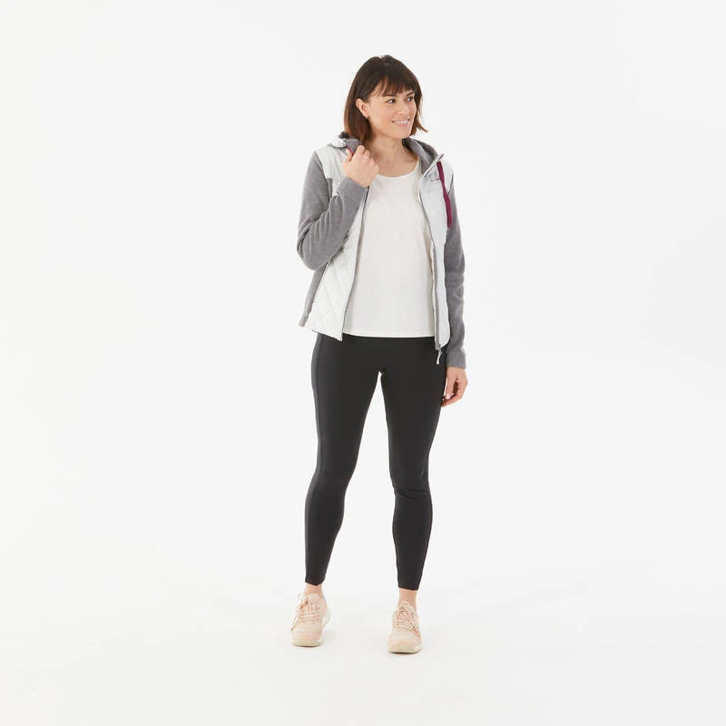 Quechua Sweat à Capuche De Randonnée - NH100 Hybrid - Femme 6 Quechua Sweat à Capuche De Randonnée - NH100 Hybrid - Femme – Image 6