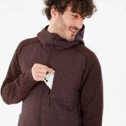 Quechua Sweat à Capuche De Randonnée - NH500 Hybride - Homme 10 Quechua Sweat à Capuche De Randonnée - NH500 Hybride - Homme -Nabaiji sweat a capuche de randonnee nh500 hybride homme 4