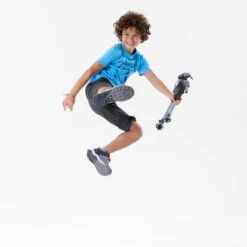 Quechua T-Shirt De Randonnée - MH100 Bleu - Enfant 7-15 Ans -Nabaiji t shirt de randonnee mh100 bleu enfant 7 15 ans 3