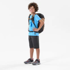 Quechua T-Shirt De Randonnée - MH100 Bleu - Enfant 7-15 Ans -Nabaiji t shirt de randonnee mh100 bleu enfant 7 15 ans 4