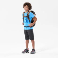Quechua T-Shirt De Randonnée - MH100 Bleu - Enfant 7-15 Ans -Nabaiji t shirt de randonnee mh100 bleu enfant 7 15 ans 5