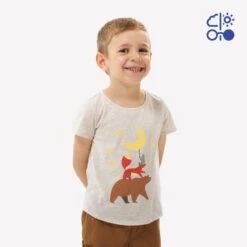 Quechua T-Shirt Enfant MH100 Beige- 2-6 ANS 9 Quechua T-Shirt Enfant MH100 Beige- 2-6 ANS -Nabaiji t shirt enfant mh100 beige 2 6 ans 3