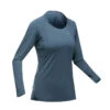 Quechua T-shirt Manches Longues De Randonnée Montagne - MH550 - Femme
