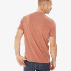 Quechua T-SHIRT NH100 MARRON H -Nabaiji t shirt nh100 marron h 2