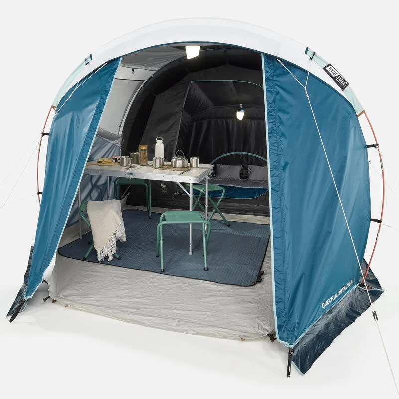 Quechua Tente à Arceaux De Camping - Arpenaz 4.1 F&B - 4 Personnes - 1 Chambre 4 Quechua Tente à Arceaux De Camping - Arpenaz 4.1 F&B - 4 Personnes - 1 Chambre – Image 4