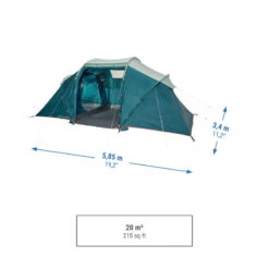 Quechua Tente à Arceaux De Camping - Arpenaz 4.2 - 4 Personnes - 2 Chambres 13 Quechua Tente à Arceaux De Camping - Arpenaz 4.2 - 4 Personnes - 2 Chambres -Nabaiji tente a arceaux de camping arpenaz 42 4 personnes 2 chambres 3