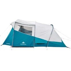 Quechua Tente à Arceaux De Camping - Arpenaz 5.2 F&B - 5 Personnes - 2 Chambres -Nabaiji tente a arceaux de camping arpenaz 52 f and b 5 personnes 2 chambres 3