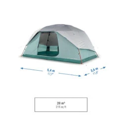 Quechua Tente à Arceaux De Camping - Arpenaz 6 ULTRAFRESH - 6 Personnes - 12 Quechua Tente à Arceaux De Camping - Arpenaz 6 ULTRAFRESH - 6 Personnes - -Nabaiji tente a arceaux de camping arpenaz 6 ultrafresh 6 personnes 2