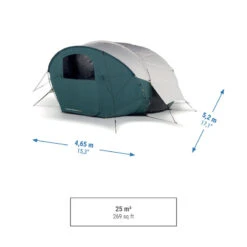 Quechua Tente Bulle De Camping - AirSeconds Skyview Polycoton - 2 Personnes - 1 Chambre 13 Quechua Tente Bulle De Camping - AirSeconds Skyview Polycoton - 2 Personnes - 1 Chambre -Nabaiji tente bulle de camping airseconds skyview polycoton 2 personnes 1 chambre 3