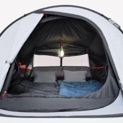Quechua Tente De Camping - 2 SECONDS - 2 Places - Fresh & Black -Nabaiji tente de camping 2 seconds 2 places fresh and black 5