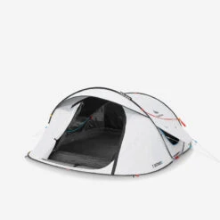 Quechua Tente De Camping - 2 SECONDS - 3 Places - Fresh & Black