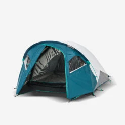 Quechua Tente De Camping - MH100 XL - 3 Places - Fresh & Black
