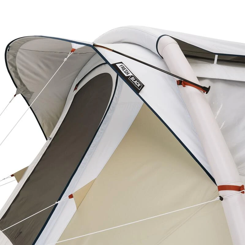 Quechua Tente Gonflable De Camping - Air Seconds 4.1 F&B - 4 Personnes - 1 Chambre 6 Quechua Tente Gonflable De Camping - Air Seconds 4.1 F&B - 4 Personnes - 1 Chambre – Image 6