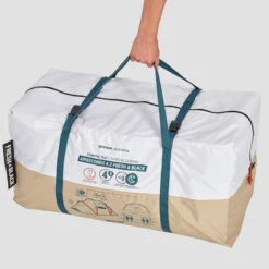Quechua Tente Gonflable De Camping - Air Seconds 4.2 F&B - 4 Personnes - 2 Chambres -Nabaiji tente gonflable de camping air seconds 42 f and b 4 personnes 2 chambres 4