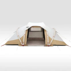 Quechua Tente Gonflable De Camping - Air Seconds 4.2 F&B - 4 Personnes - 2 Chambres -Nabaiji tente gonflable de camping air seconds 42 f and b 4 personnes 2 chambres 5