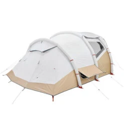 Quechua Tente Gonflable De Camping - Air Seconds 5.2 F&B - 5 Personnes - 2 Chambres -Nabaiji tente gonflable de camping air seconds 52 f and b 5 personnes 2 chambres 8