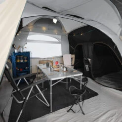 Quechua Tente Gonflable De Camping - Air Seconds 8.4 F&B - 8 Places - 4 Chambres 13 Quechua Tente Gonflable De Camping - Air Seconds 8.4 F&B - 8 Places - 4 Chambres -Nabaiji tente gonflable de camping air seconds 84 f and b 8 places 4 chambres 3