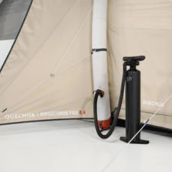 Quechua Tente Gonflable De Camping - Air Seconds 8.4 F&B - 8 Places - 4 Chambres 17 Quechua Tente Gonflable De Camping - Air Seconds 8.4 F&B - 8 Places - 4 Chambres -Nabaiji tente gonflable de camping air seconds 84 f and b 8 places 4 chambres 7