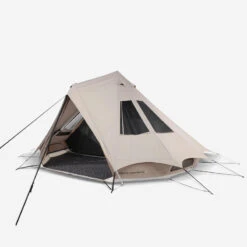 Quechua Tente Tipi De Camping - Tepee 5.2 Polycoton - 5 Personnes - 2 Chambres