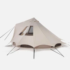 Quechua Tente Tipi De Camping - Tepee 5.2 Polycoton - 5 Personnes - 2 Chambres -Nabaiji tente tipi de camping tepee 52 polycoton 5 personnes 2 chambres 7