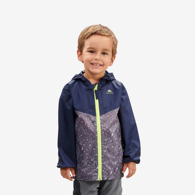 Quechua Veste Imperméable De Randonnée Enfant - MH100 Zip - 2-6 Ans 1 Quechua Veste Imperméable De Randonnée Enfant - MH100 Zip - 2-6 Ans