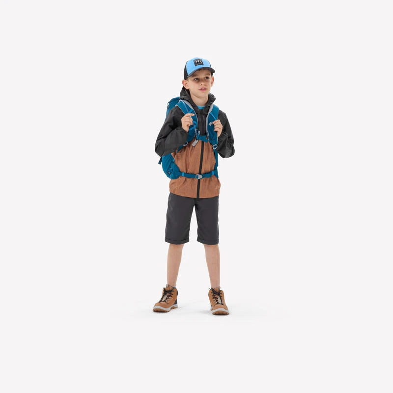 Quechua Veste Imperméable De Randonnée - MH100 Zip - Enfant 7-15 Ans 9 Quechua Veste Imperméable De Randonnée - MH100 Zip - Enfant 7-15 Ans – Image 9