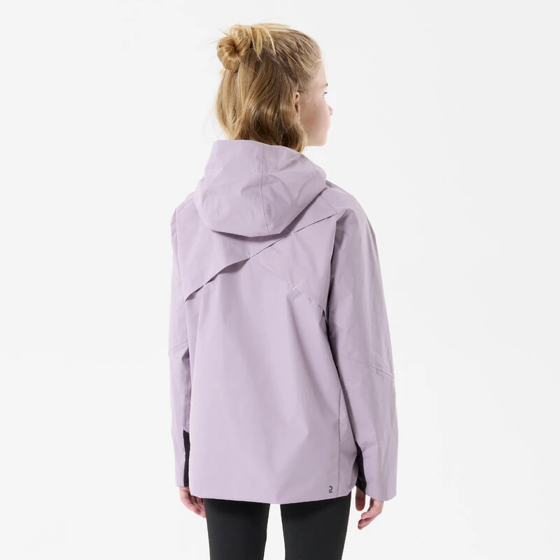Quechua Veste Imperméable De Randonnée - MH500 Violette - Enfant 7-15 Ans 4 Quechua Veste Imperméable De Randonnée - MH500 Violette - Enfant 7-15 Ans – Image 4