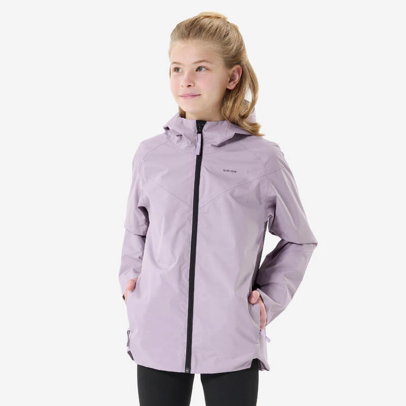Quechua Veste Imperméable De Randonnée - MH500 Violette - Enfant 7-15 Ans 1 Quechua Veste Imperméable De Randonnée - MH500 Violette - Enfant 7-15 Ans