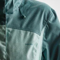 Quechua Veste Imperméable De Randonnée Montagne - MH100 - Femme 13 Quechua Veste Imperméable De Randonnée Montagne - MH100 - Femme -Nabaiji veste impermeable de randonnee montagne mh100 femme 3