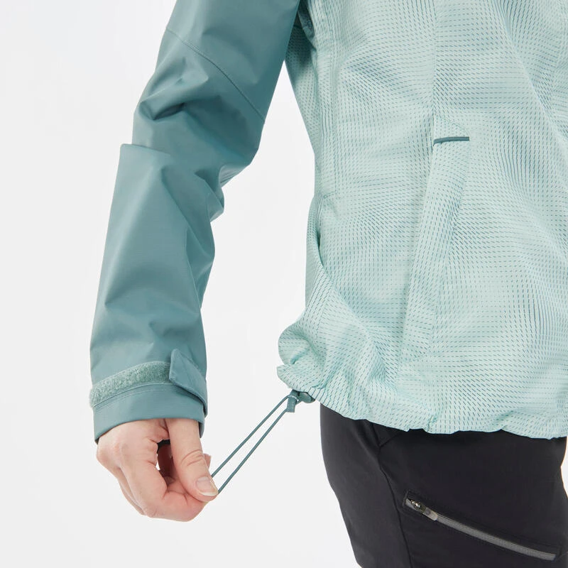 Quechua Veste Imperméable De Randonnée Montagne - MH100 - Femme 10 Quechua Veste Imperméable De Randonnée Montagne - MH100 - Femme – Image 10