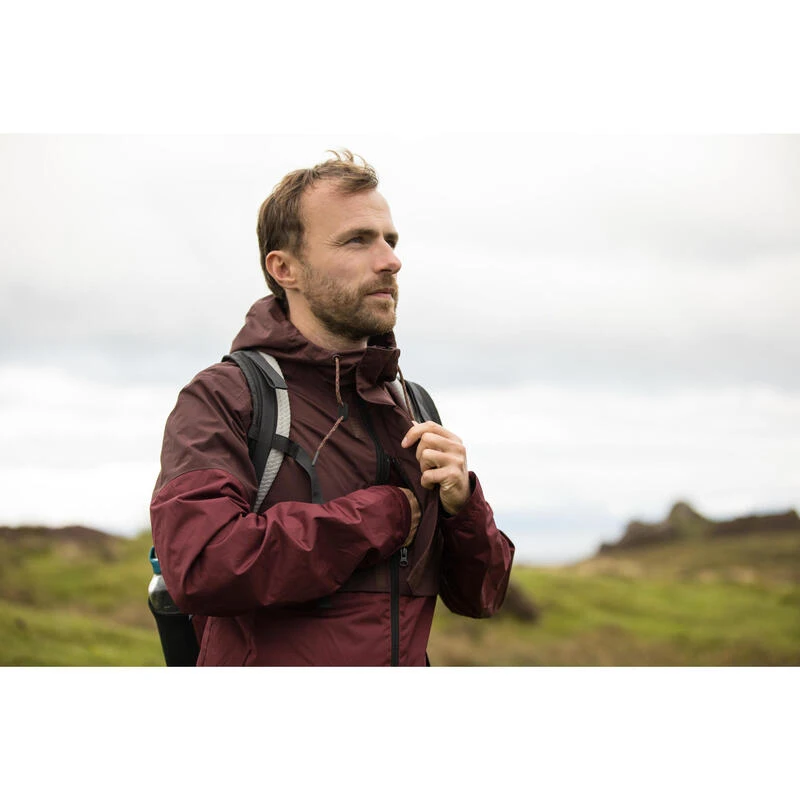 Quechua Veste Imperméable De Randonnée - NH500 Flap - Homme 4 Quechua Veste Imperméable De Randonnée - NH500 Flap - Homme – Image 4