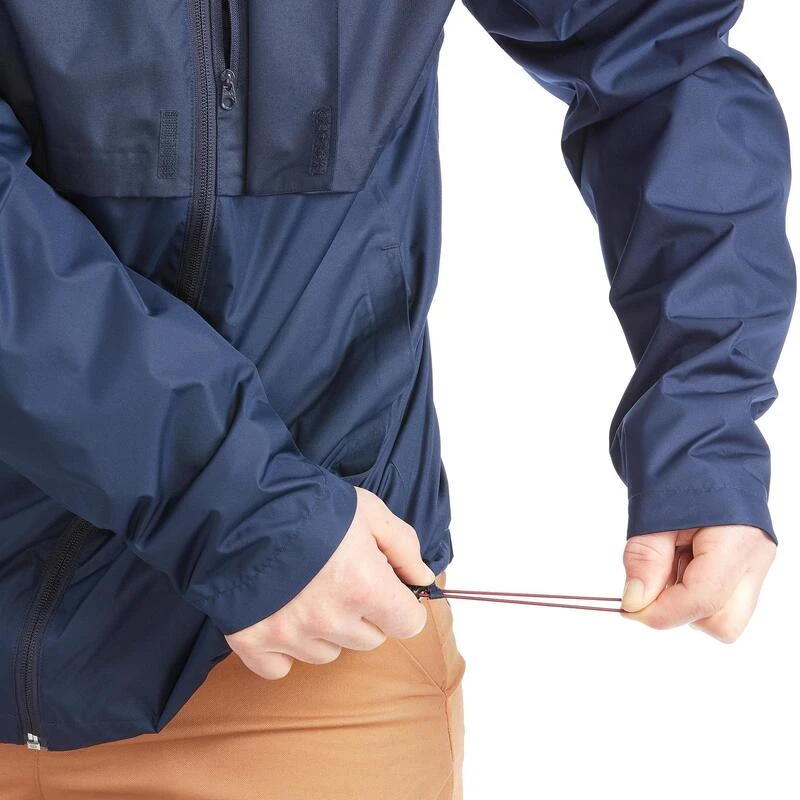 Quechua Veste Imperméable De Randonnée - NH500 Flap - Homme 8 Quechua Veste Imperméable De Randonnée - NH500 Flap - Homme – Image 8