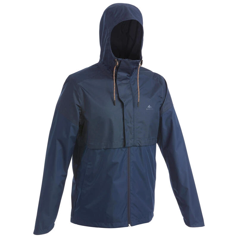 Quechua Veste Imperméable De Randonnée - NH500 Flap - Homme 1 Quechua Veste Imperméable De Randonnée - NH500 Flap - Homme
