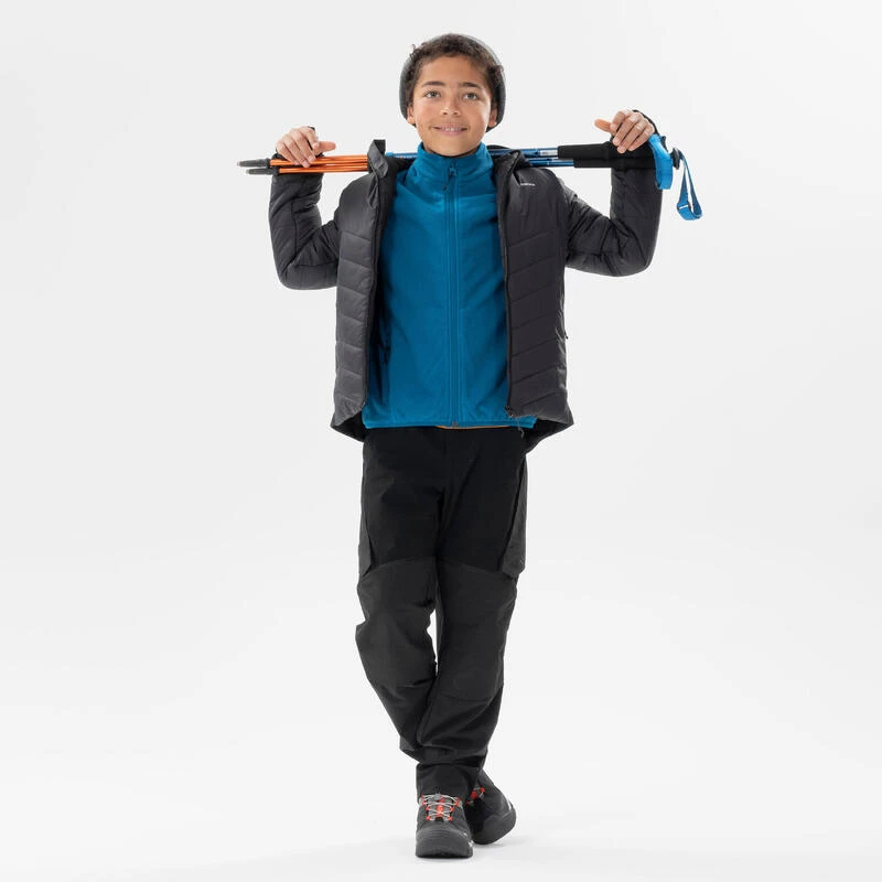 Quechua Veste Polaire De Randonnée - MH150 Bleue - Enfant 7-15 Ans 2 Quechua Veste Polaire De Randonnée - MH150 Bleue - Enfant 7-15 Ans – Image 2